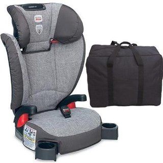 Britax Parkway SG   Belt Positioning Booster Seat with a car seat Travel Bag   Gridline : Child Safety Booster Car Seats : Baby