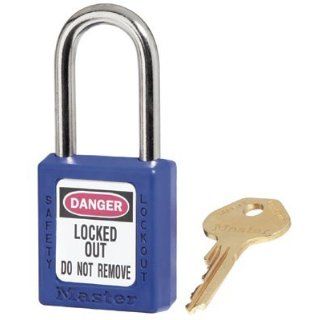Master Lock   No. 410 & 411 Lightweight Xenoy Safety Lockout Padlocks No. 410 Safety Lockout Padlocks6 Pin Blue Safety Lock Out Padlock Keyed Different6 Pin Blue Safety Lock Out Padlock Keyed Different (Box Of 6 Ea)   Sold as 6 Each: Industrial Locko