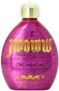 New Jwoww Tanning Lotion ((ONE AND DONE)) Advance Black Bronzer Fall 2012 Release, 13.5oz : Sunscreens And Tanning Products : Beauty