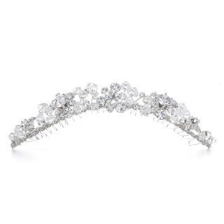 Swarovski Crystal Bridal Headpiece Tiara : Decorative Hair Combs : Beauty