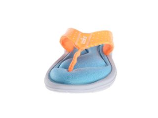 Nike Comfort Thong Atomic Orange/Vivid Blue/Wolf Grey/White