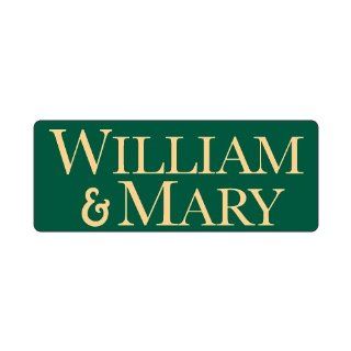 William & Mary Small Magnet 'William & Mary Stacked' : Sports Fan Automotive Magnets : Sports & Outdoors
