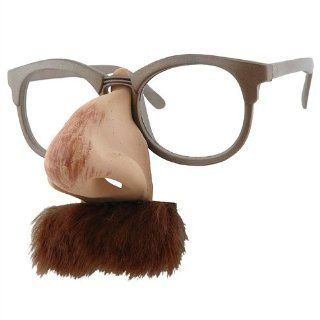 Brown Noser Costume Glasses: Clothing