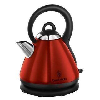 Russell Hobbs 19140 Red Heritage Power Cord Kettle Metallic Good Quality for Everyone Fast Shipping Ship Worldwide : Other Products : Everything Else