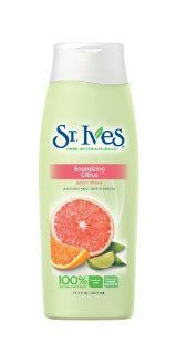 St. Ives Even and Bright Pink Lemon and Mandarin Orange Body Wash, 13.5 Fluid Ounce : Bath And Shower Gels : Beauty