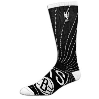 For Bare Feet NBA Radiant Socks   Mens   Basketball   Accessories   Brooklyn Nets   Black/White