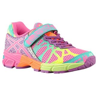 ASICS Gel Noosa Tri 9   Girls Preschool   Running   Shoes   Hot Pink/Neon Purple/Flash