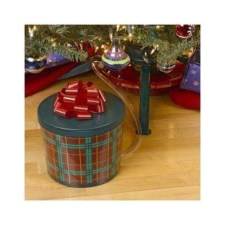Ever Green Easy Real Christmas Tree Watering System   Red & Green Plaid  