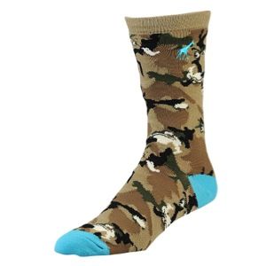 LRG Unnatural Palette Crew Socks   Mens   Casual   Accessories   Olive Wolf Camo