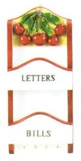 CHERRY Mail Letter Holder & Key Hooks *NEW!* : Mail Sorters : Office Products