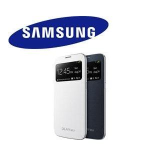 Samsung Galaxy Mega S View Flip Cover Folio Case (Black): Cell Phones & Accessories