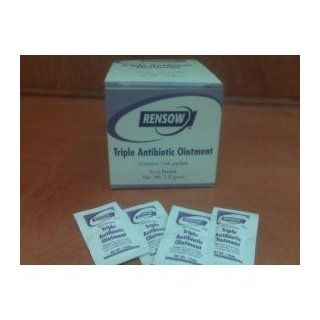 RENSOW Bacitracin Ointment USP (Foil Pack) 144 Box   Case of 12 boxes (1728 total): Health & Personal Care
