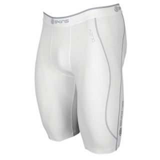 SKINS A200 Compression Half Tight   Mens   Running   Clothing   White