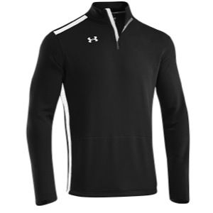 Under Armour Team Storm 1/4 Zip   Mens   For All Sports   Clothing   Black/White