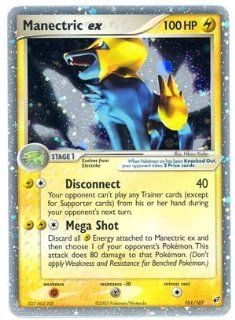 Manectric EX   Deoxys   101 [Toy]: Toys & Games