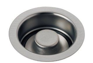 Delta Faucet 72030 SS Classic 4 1/2 Inch Sink Disposal And Flange Stopper, Stainless   Touch On Kitchen Sink Faucets  