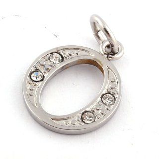 Love Necklace Letter O & Cz Diamond Pendants Necklaces for Women 316 Stainless Steel Necklaces for Men Charms Fashion Wedding Jewelry Pendants Unique Fashion Jewelry 50095 : Baby Teether Toys : Baby