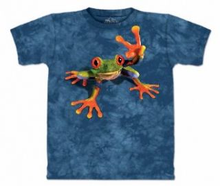 Victory Frog The Mountain Tee Shirt Art by David Penfound: Clothing