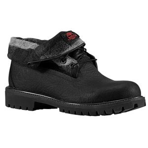 Timberland Icon Roll Top Fabric Boot   Mens   Casual   Shoes   Black Highway/Black Wool Plaid