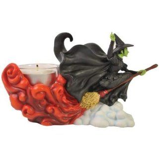 Wizard of Oz Flying Wicked Witch Tealight Candle Holder Home & Kitchen