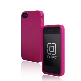 Incipio iPhone 4/4S NGP Semi Rigid Soft Shell Case   1 Pack   Retail Packaging   Matte Fuchsia Magenta: Cell Phones & Accessories
