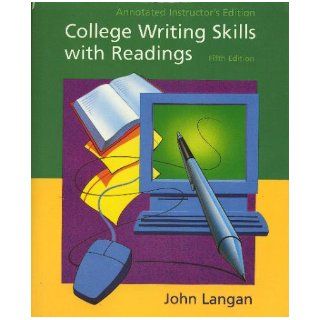 College Writing Skills with Readings   Fifth edition   Annotated Instructor's Edition: Books