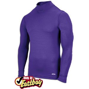 Eastbay EVAPOR Compression Mock   Mens   Training   Clothing   Purple