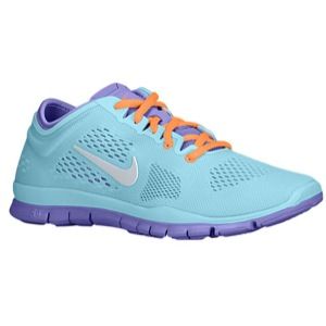 Nike Free 5.0 TR Fit 4   Womens   Training   Shoes   Glacier Ice/Atomic Violet/Atomic Orange/White