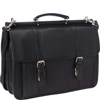 Le Donne Leather Classic Dowel Rod Laptop Briefcase