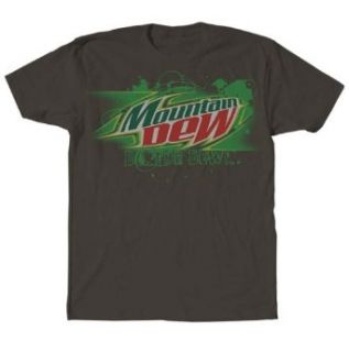 Mountain Dew   Do The Dew Adult T shirt in Charcoal, Size: XX Large: Clothing