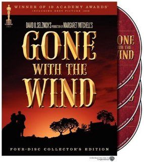 Gone with the Wind (Four Disc Collector's Edition): Clark Gable, Thomas Mitchell, Barbara O'Neil, Vivien Leigh, Evelyn Keyes, Ann Rutherford, George Reeves, Fred Crane, Hattie McDaniel, Oscar Polk, Butterfly McQueen, Victor Jory, Everett Brown, How