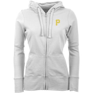 Antigua Pittsburgh Pirates Womens Signature Hooded Jacket   Size: Large, White
