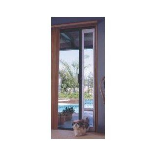 Fast Fit Pet Patio Tall Door   Small (Bronze) (93 3/4" to 96 1/8"H) : Pet Supplies