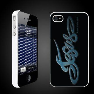Christian Themed "Deakin Dude Jesus'" Design   White Protective iPhone 4/iPhone 4S Hard Case: Cell Phones & Accessories