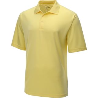 TOMMY ARMOUR Mens Solid Short Sleeve Golf Polo   Size: L, Sunshine