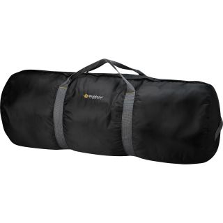 OUTDOOR Deluxe Duffel Bag and Pouch   Mammoth   Size: L, Black