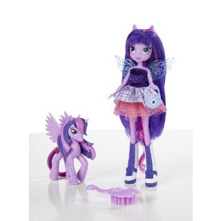 My Little Pony Equestria Girls Twilight Sparkle Doll and Pony Set: Toys & Games