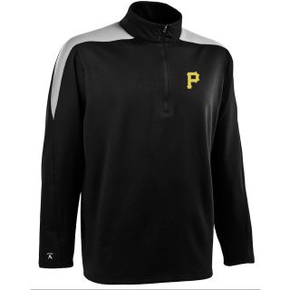 Antigua Pittsburgh Pirates Mens Succeed Pullover   Size: Medium, Black (ANT