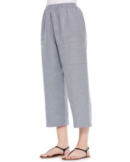 Womens Seamed Japanese Trousers, Gray   eskandar   Orage (3)