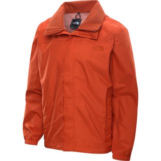 THE NORTH FACE Mens Resolve Rain Jacket   Size: L, Zion Orange