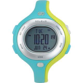 SOLEUS Womens Chicked Running Watch   Size Small, Teal