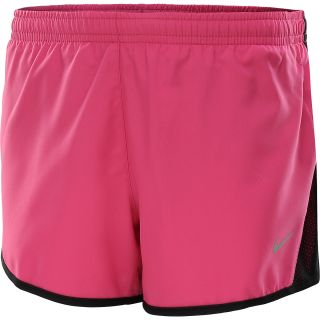 NIKE Girls 10K Running Shorts   Size Xl, Pink/silver