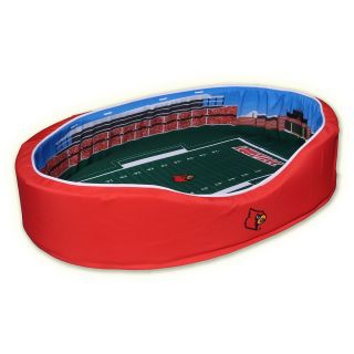 Stadium Cribs Louisville Cardinals Football Stadium Pet Bed   Size: Medium,