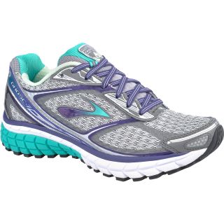 BROOKS Womens Ghost 7 Running Shoes   Size: 9, Silver/purple