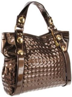 BIG BUDDHA Valorie Tote,Bronze,One Size: Shoes