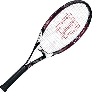 WILSON K Zero 118 Tennis Racquet   Size: 4 1/2 Inch (4), Black/white/purple