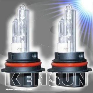 Kensun Xenon HID 9007 Lo Xenon/Hi Halogen 8000k Replacement Bulbs (1 Pair Iceberg Blue): Automotive