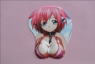 Ultra soft Silicone 3D Big Boobs Sexy Anime Ikaros Mouse Pad Mousepad High 1.10 IN D5: Computers & Accessories