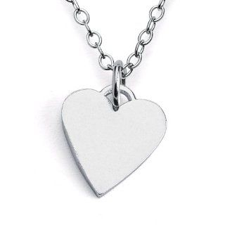925 Sterling Silver Heart Shaped Pendant: Jewelry
