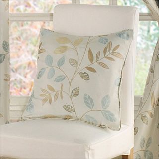Montgomery Duck egg Clover cushion cover